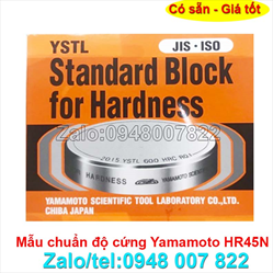 Mẫu chuẩn độ cứng Yamamoto HR45N (92,90,87,85,80,75)